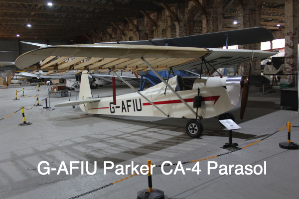 G-AFIU, Parker CA-4 Parasol